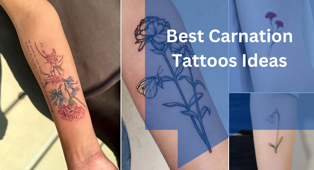 Best Carnation Tattoos Ideas